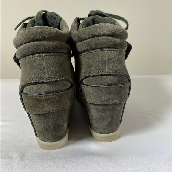 Lacoste 8.5 Suede Wedge Sneakers Ankle boots - Picture 5 of 6